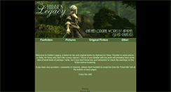 Desktop Screenshot of hiddenlegacy.net
